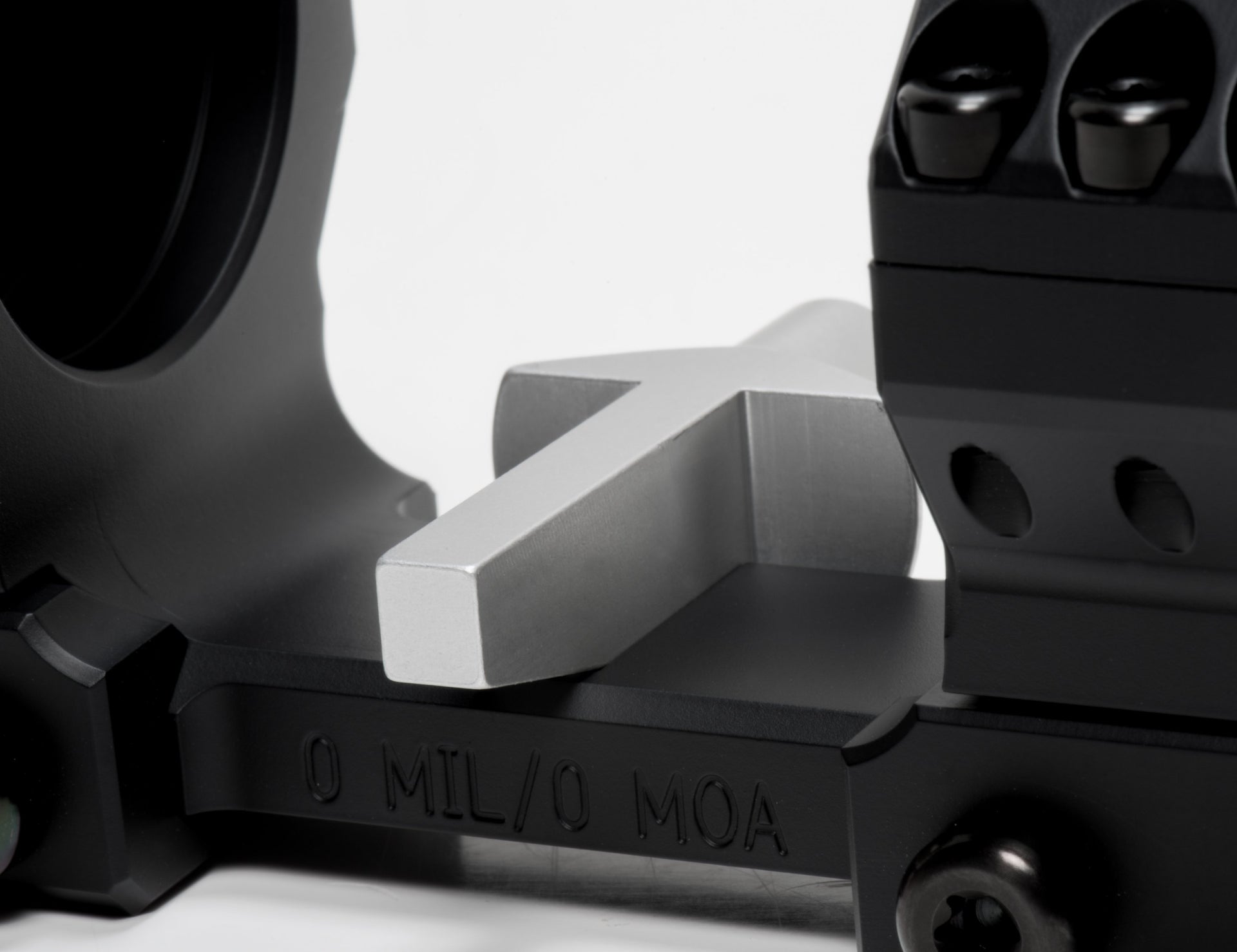 one piece scope mount close